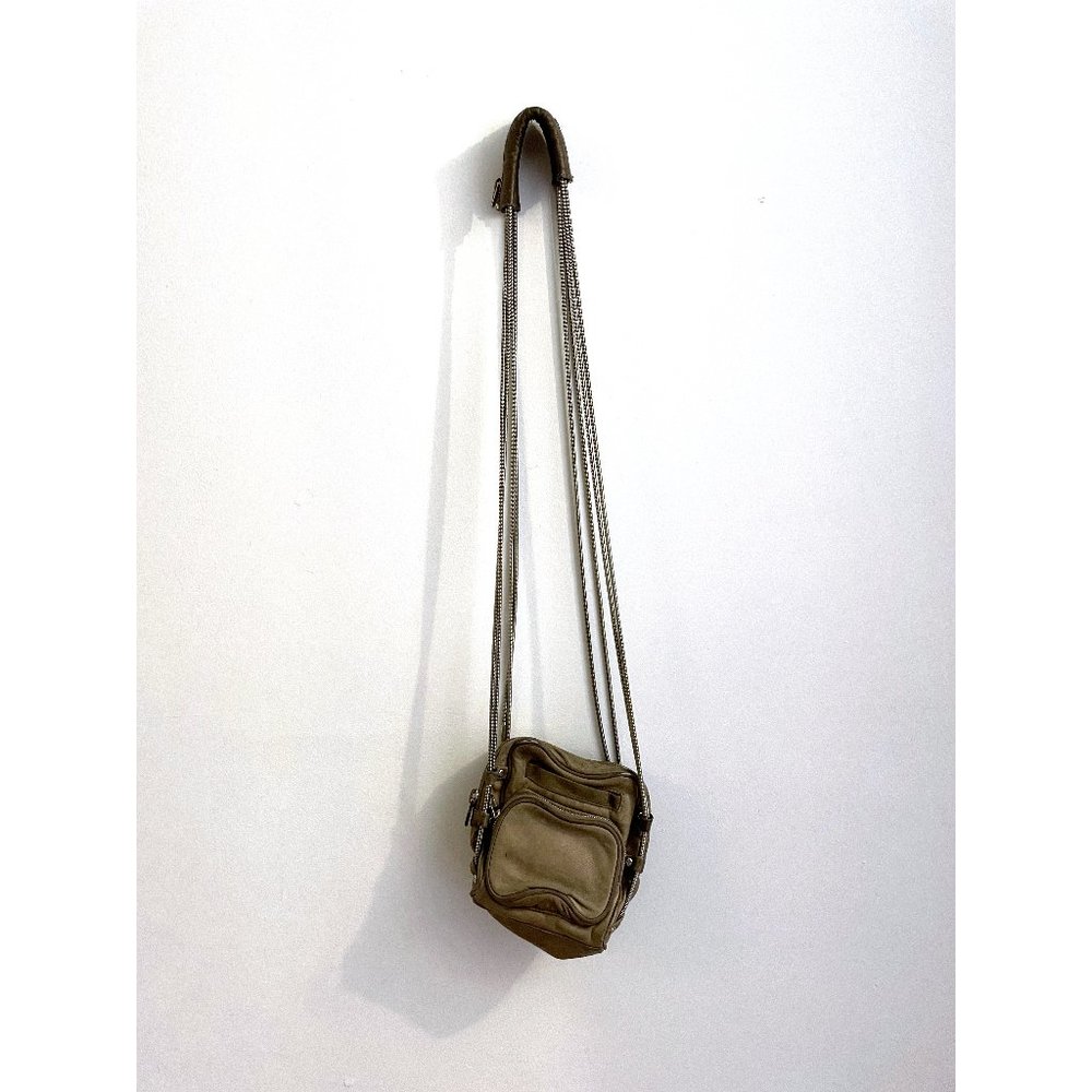 Alexander Wang Brenda Mini Camera Bag in color Ash